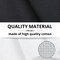 6PCS Aida Cloth 14 Count 3 Pieces Black Cross Stitch Fabric and 3 Pieces White Cross Stitch Fabric Cotton Embroidery Cloth for Needlework 14 Count for Craft Embroidery